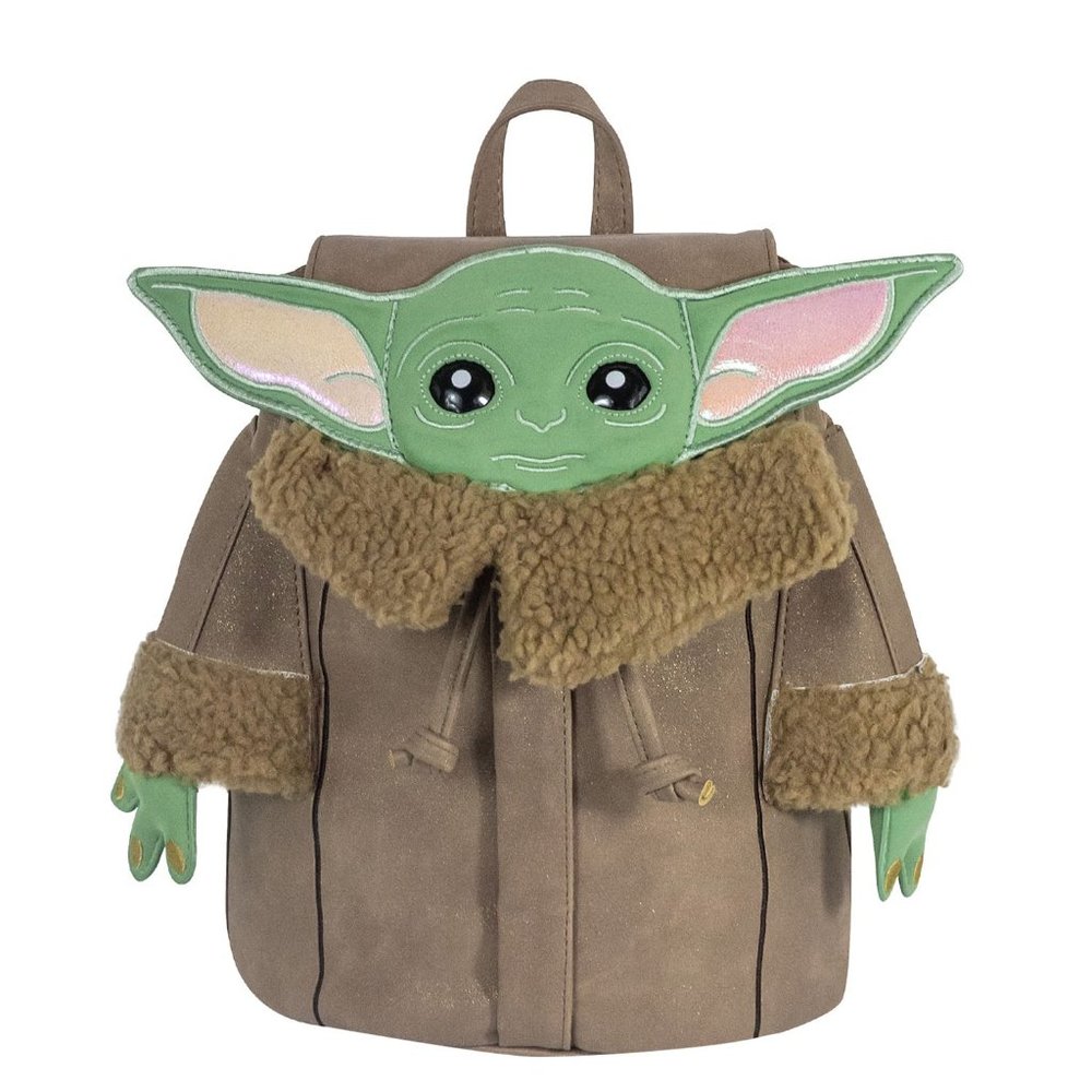 Danielle Nicole Disney X Star Wars The Child Backpack The Mandalorian in plastic
